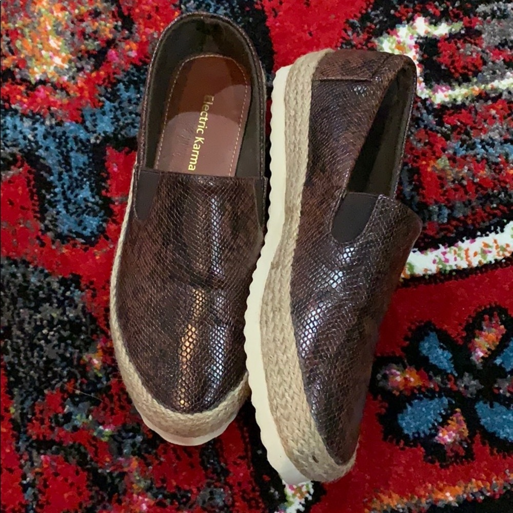 Electric Karma Women's Slip-On Espadrille Shoes